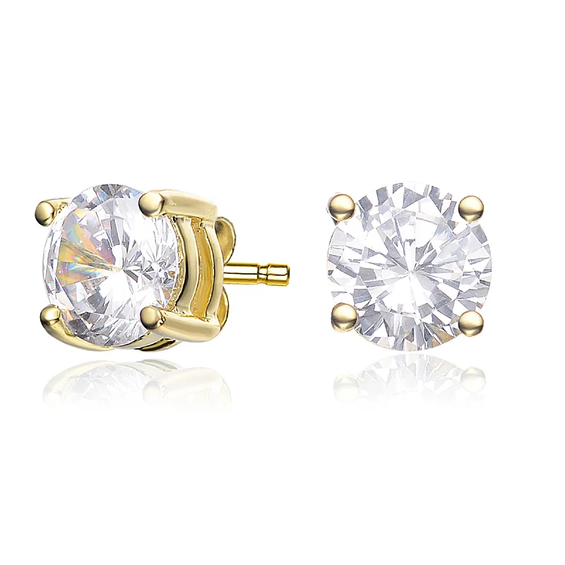 Elegant hoop earrings for women-Monfort Solitaire Stud Limited Edition Earrings