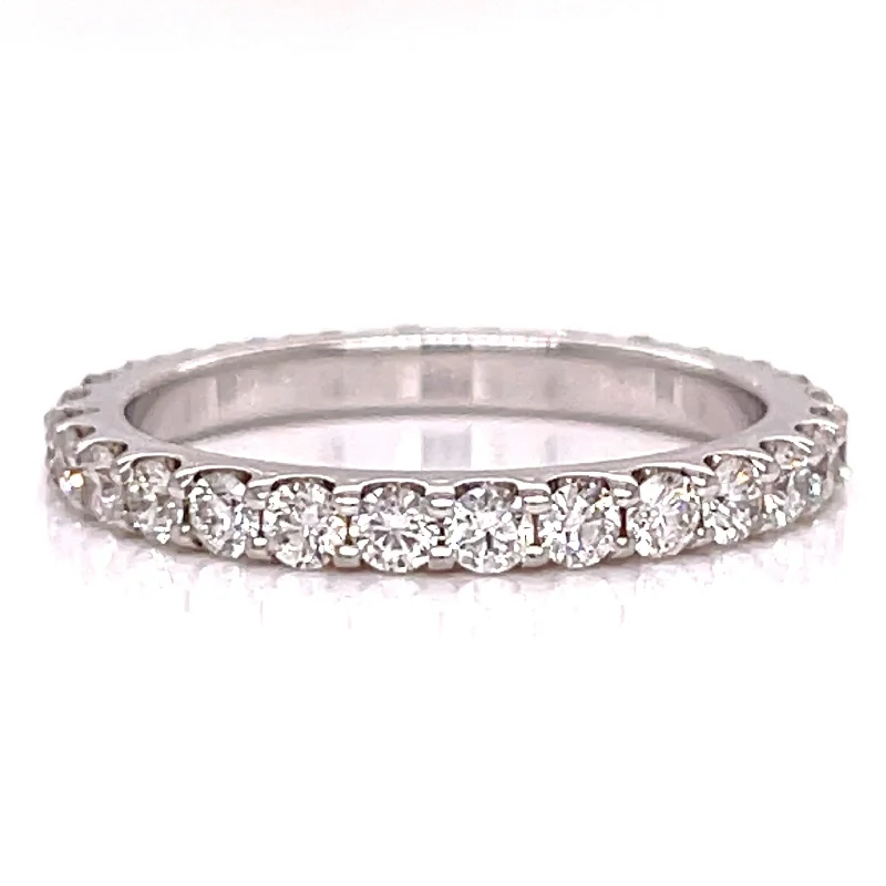 Affordable solitaire engagement ring for women-1.00ct Diamond Eternity Band