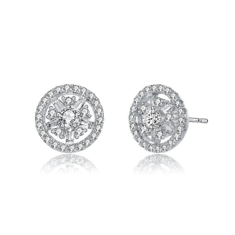 Matching earrings for women-Chloé Framed Stud Earrings