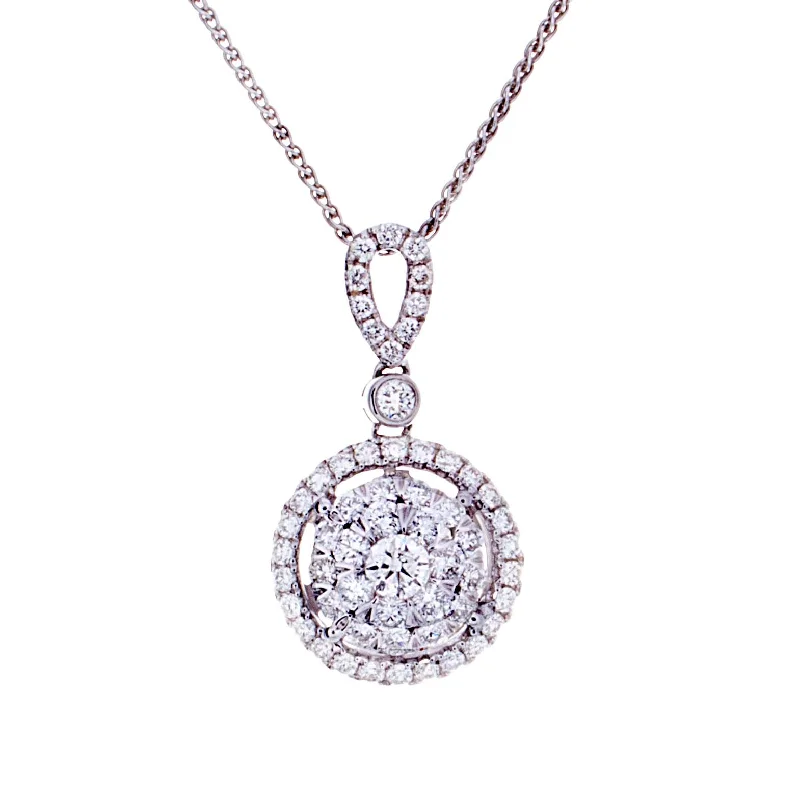 Diamond necklace for women-Diamond Pendant