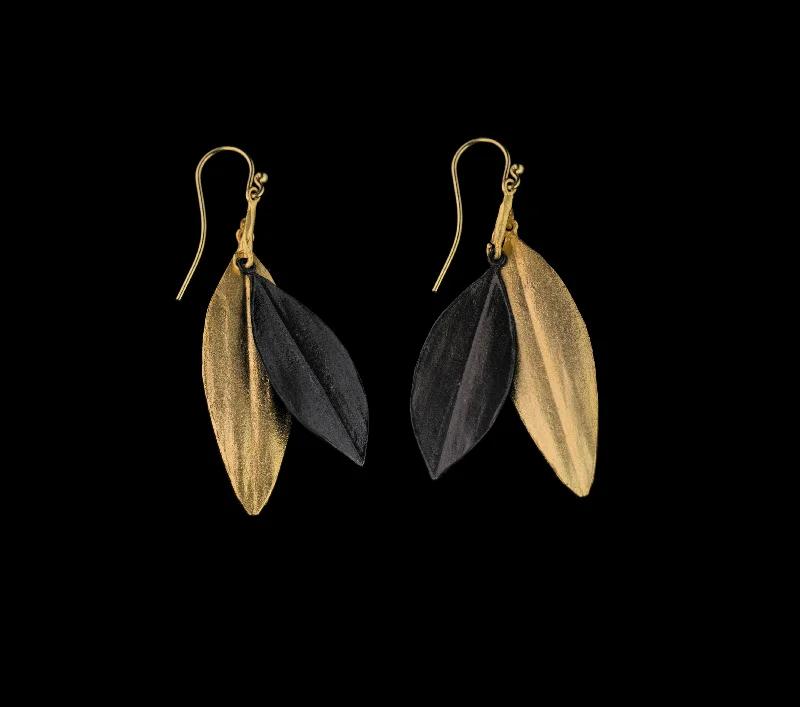 Large drop earrings for women-Cordyline Earrings