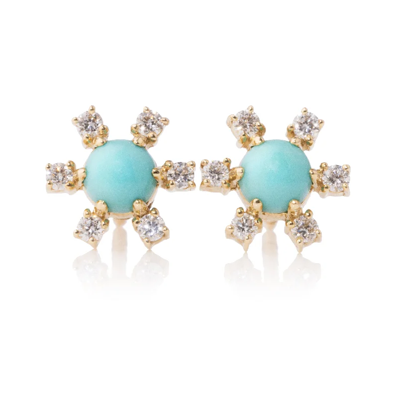 Matching earrings for women-Reverse Bambi Studs