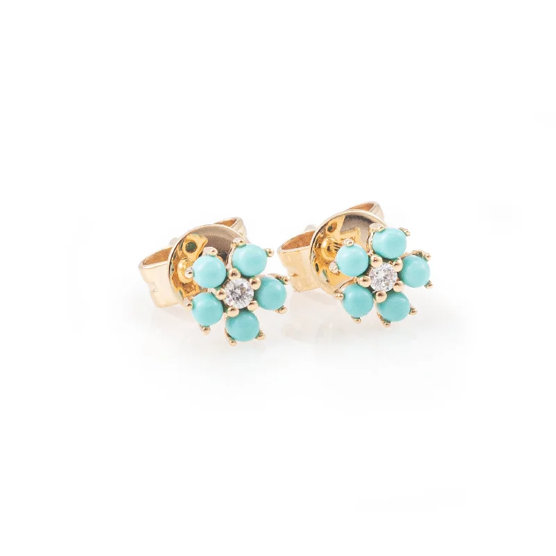 Minimalist earrings for women-Bambi Studs