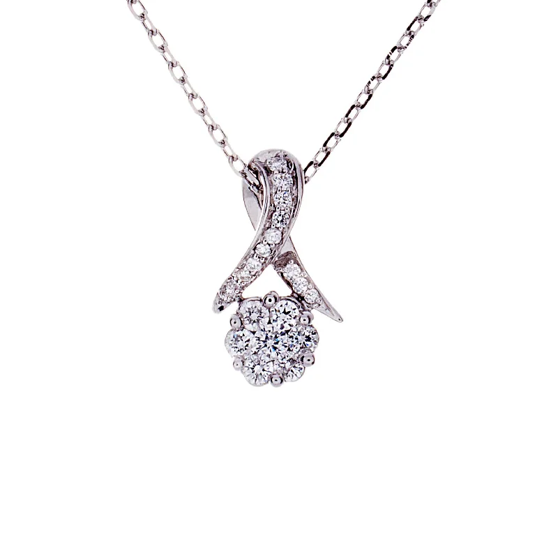 Special occasion necklace for women-Diamond Pendant