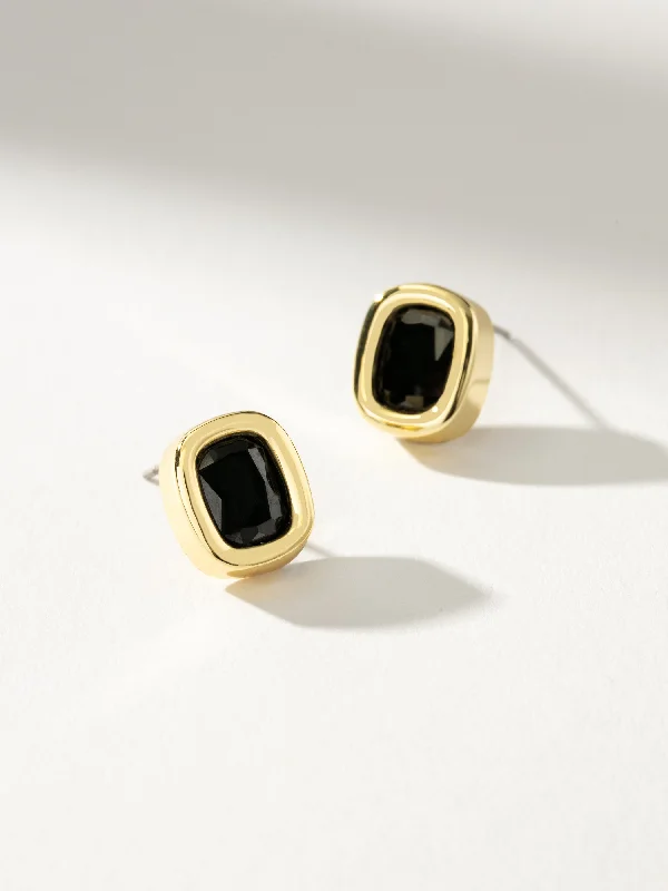 Simple stud earrings for women-Haute Earrings